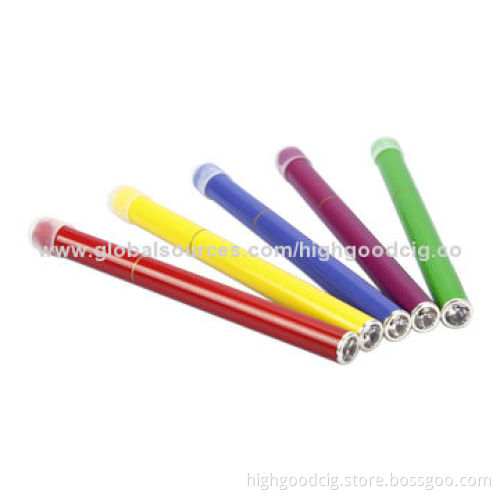 500-puff E-shisha Disposable E Cigarettes with LED Lights, CE/RoHS/FCC Mark
